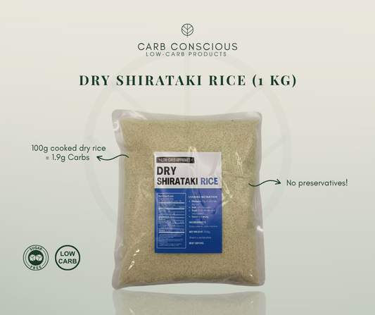 Dry Shirataki Rice (1kg)