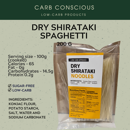 Dry Shirataki Spaghetti