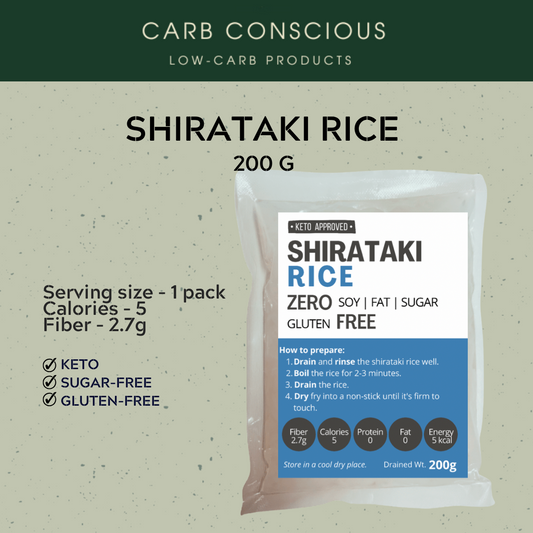 Shirataki Rice