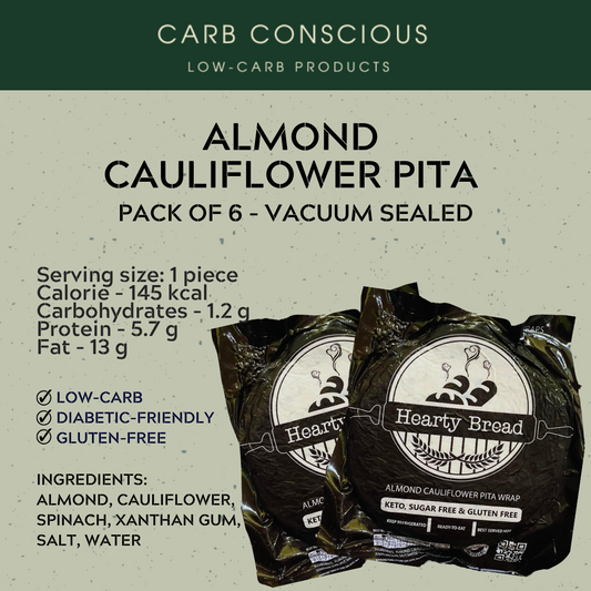 Almond-Cauliflower Pita