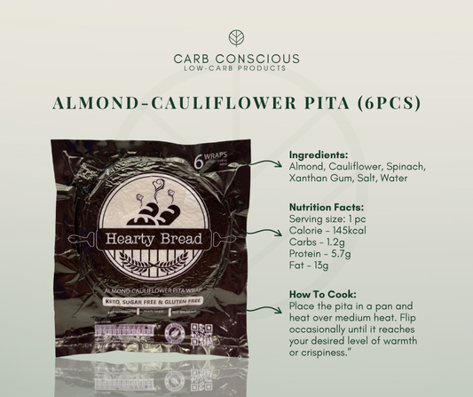 Almond-Cauliflower Pita