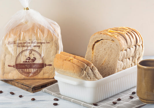 Coffee Cheese Almond Loaf